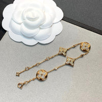 [Promax Jewelry]STAR AND SUN 4 MOTIFS GOLD DIAMONDS BRACELET