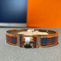 [Promax Jewelry]H TARTAN BRACELET 12MM