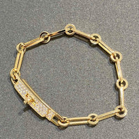 [Promax Jewelry]CHAINE BRACELET SMALL MODEL DIAMOND