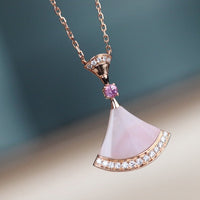 [Promax Jewelry]DREAM NECKLACE PINK MOP DIAMOND