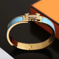 [Promax Jewelry]H CLOUD BLUE BRACELET GOLD DIAMOND