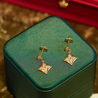 [Promax Jewelry]STAR DIAMONDS EARRINGS GOLD