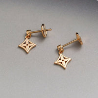 [Promax Jewelry]STAR EARRINGS GOLD