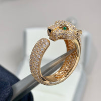 [Promax Jewelry]PANTHERE PINK GOLD DIAMOND RING
