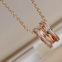 [Promax Jewelry]ZERO 1 PINK GOLD NECKLACE