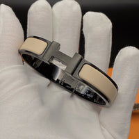[Promax Jewelry]H BRACELET 12MM BLACK BEIGE CERAMIC