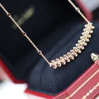 [Promax Jewelry]CLASH PINK GOLD NECKLACE