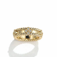 [Promax Jewelry]PERLEE GOLD DIAMOND RING