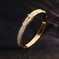 [Promax Jewelry]KELLY BRACELET DIAMOND PAVED