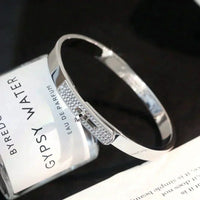 [Promax Jewelry]KELLY SILVER DIAMOND BRACELET
