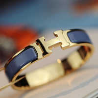 [Promax Jewelry]H BRACELET 12MM BLUE GRAY