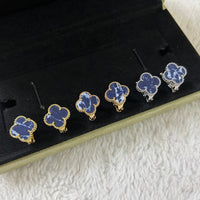 [Promax Jewelry]CLOVER PIETERSITE MEDIUM STUD EARRINGS