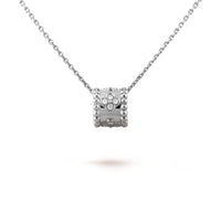 [Promax Jewelry]PERLEE PEDANT SIVLER DIAMOND NECKLACE