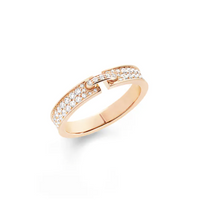 [Promax Jewelry]ALLIANCE LIENS VIDENCE PAVED DIAMOND 4MM RING