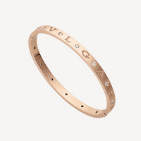 [Promax Jewelry]ZERO 1 PINK GOLD 12 DIAMONDS BRACELET