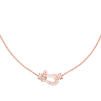 [Promax Jewelry]FORCE 10 PINK GOLD DIAMOND NECKLACE