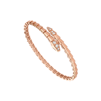 [Promax Jewelry]SERPENTI BRACELET DIAMONDS PINK GOLD