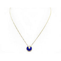 [Promax Jewelry]AMULETTE ROSE GOLD AGATE NECKLACE