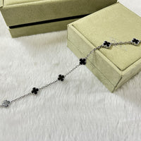 [Promax Jewelry]CLOVER 6 MOTIF  ONYXS BRACELET