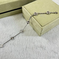 [Promax Jewelry]CLOVER 6 MOTIF DIAMOND BRACELET