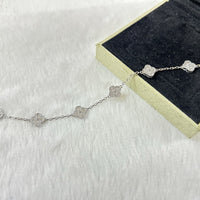 [Promax Jewelry]CLOVER 6 MOTIF DIAMOND BRACELET