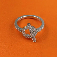 [Promax Jewelry]ECHAPPEE RING SILVER DIAMOND