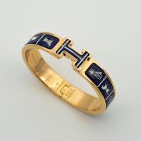 [Promax Jewelry]H BRACELET BLUE CERAMIC