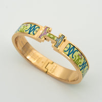 [Promax Jewelry]H BRACELET BEIGE MULTICOLOR