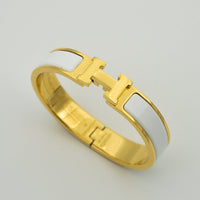 [Promax Jewelry]H WHITE BRACELET
