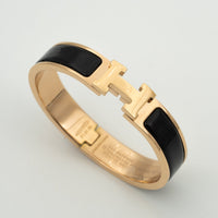 [Promax Jewelry]H BLACK BRACELET