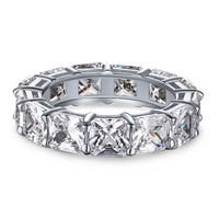 [Promax Jewelry]Elegant Princess Cut Tennis Ring