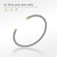 [Promax Jewelry]FORCE SERIES BRACELET CABLES 50 CHOICES (DIY SELECTION)