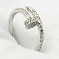 [Promax Jewelry]JUSTE RING 1.8MM SILVER DIAMONDS