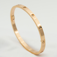 [Promax Jewelry]LOVE BRACELET 3.65MM 10 DIAMONDS