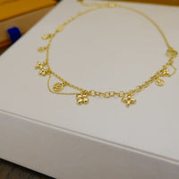 [Promax Jewelry]BLOOMING SUPPLE NECKLACE BRASS