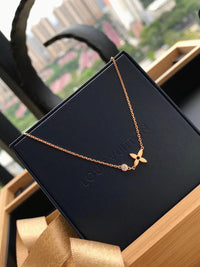 [Promax Jewelry]BLOSSOM PENDANT PINK GOLD AND DIAMOND