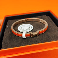 [Promax Jewelry]CLASSIC HM CLIC RED 8MM ENAMEL BRACELET