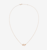[Promax Jewelry]FORCE 10 DIAMOND PINK GOLD NECKLACE MINI MODEL