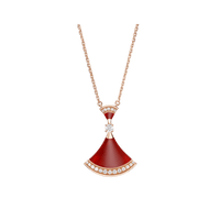 [Promax Jewelry]DREAM NECKLACE CARNELIAN DIAMOND