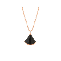 [Promax Jewelry]DREAM NECKLACE ONYX 1 DIAMOND