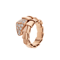 [Promax Jewelry]SERPENTI RING PINK GOLD DIAMOND