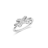 [Promax Jewelry]JEUX DE SILVER DIAMOND RING