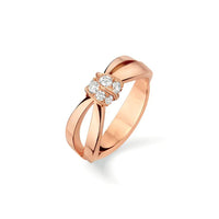 [Promax Jewelry]LIENS RING PINK GOLD DIAMOND
