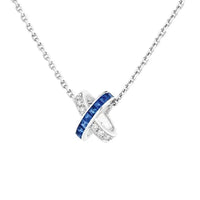 [Promax Jewelry]LIENS DIAMOND SILVER NECKLACE