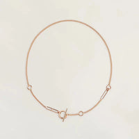[Promax Jewelry]HM STERLING CHAINE D'ANCRE HEART
