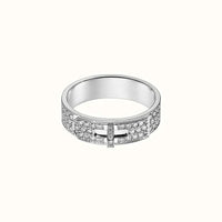 [Promax Jewelry]KELLY SILVER DIAMOND RING