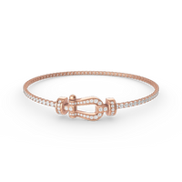 [Promax Jewelry]FORCE  HORSESHOE  DIAMOND TENNIS BRACELET