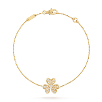 [Promax Jewelry]FRIVOLE GOLD FLOWER DIAMOND BRACELET
