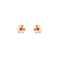 [Promax Jewelry]FRIVOLE  FLOWER PINK EARRINGS