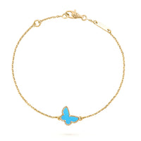 [Promax Jewelry]BUTTERFLY TURQUOISE BUTTERFLY BRACELET